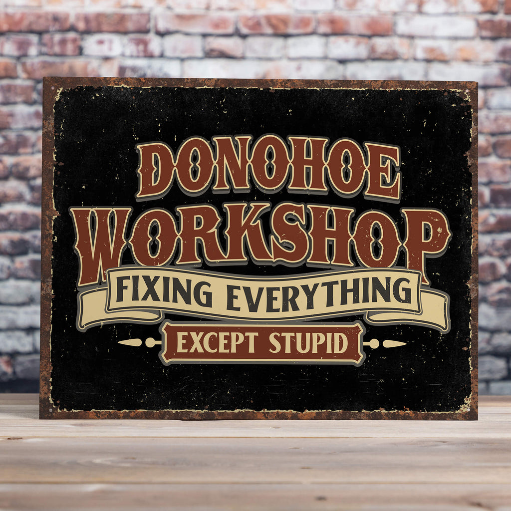 Workshop : Tin Signs