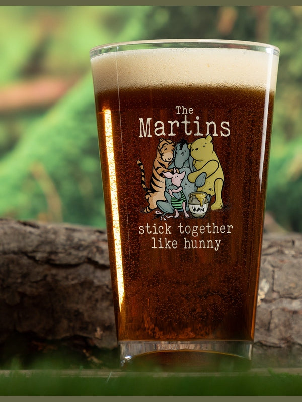 Stick Together : Pint Glasses - Color Printed