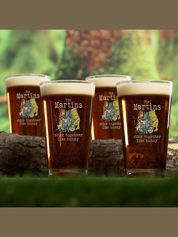 Stick Together : Pint Glasses - Color Printed