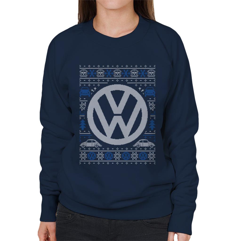 Volkswagen Christmas Festive Logo Women's Sweatshirt product image 1