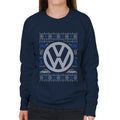 Volkswagen Christmas Festive Logo Women's Sweatshirt product image 1