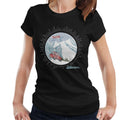 Official Volkswagen Snowflake Blue Text Women's T-Shirt product image 1