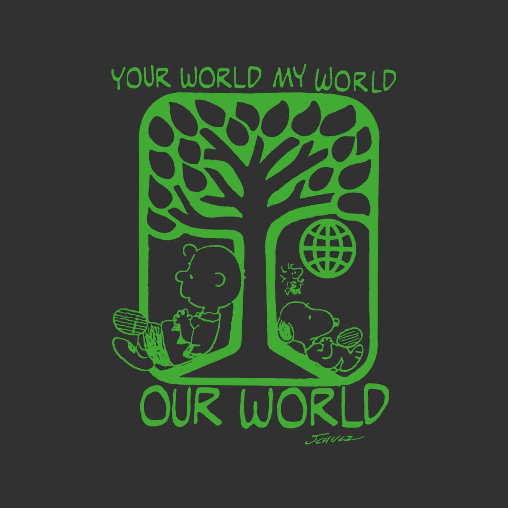 Peanuts Snoopy Your World My Our Women's T-Shirt product image 5