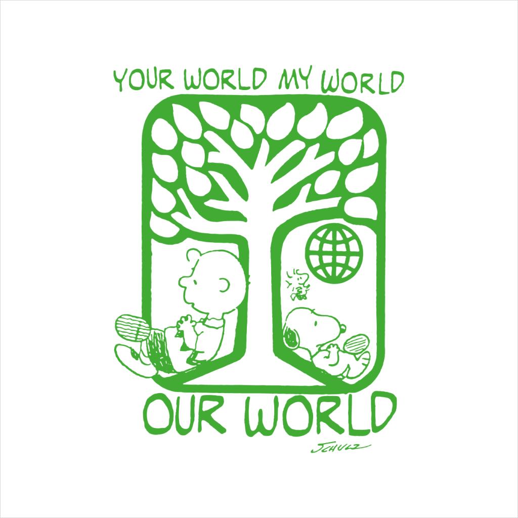 Peanuts Snoopy Your World My Our Women's T-Shirt product image 7