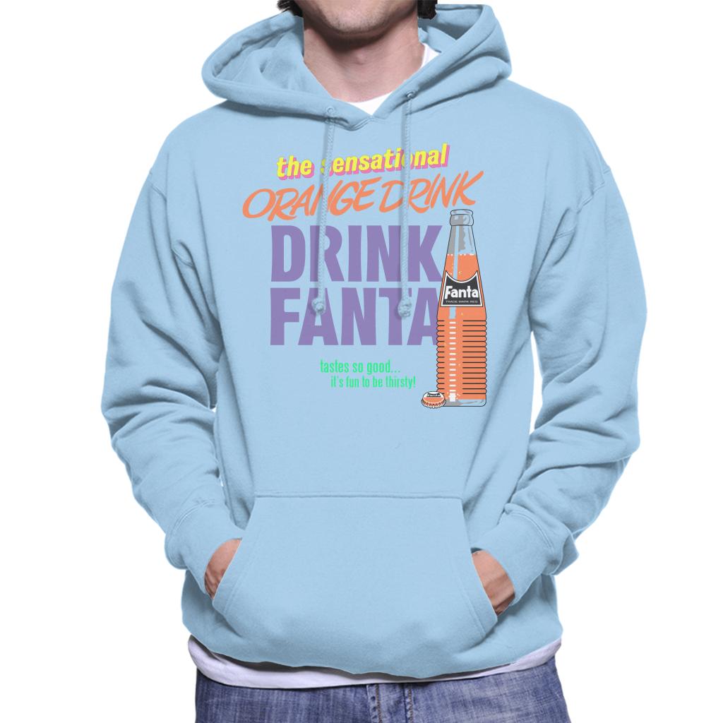 Fanta The Sensational Orange Drink Men's Hooded Sweatshirt product image 4