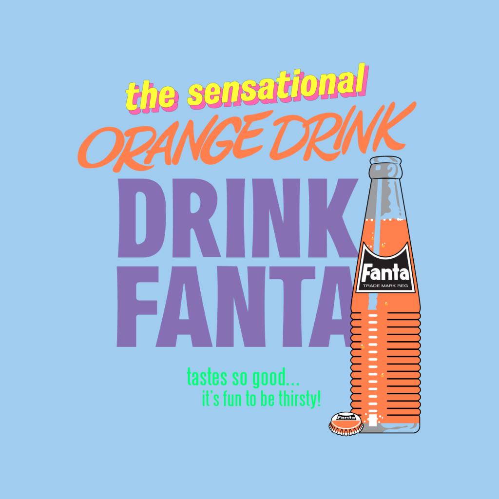 Fanta The Sensational Orange Drink Women's Hooded Sweatshirt product image 5