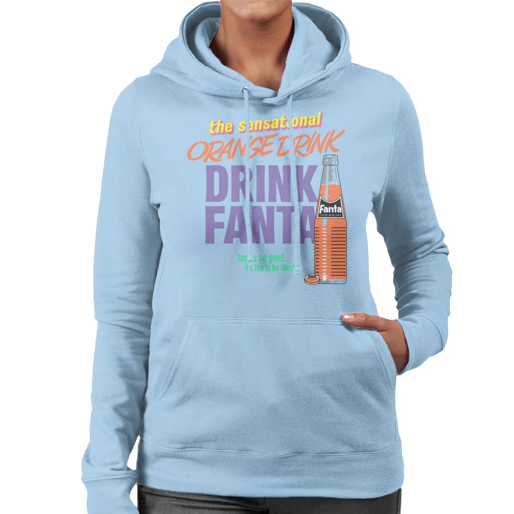 Fanta The Sensational Orange Drink Women's Hooded Sweatshirt product image 4