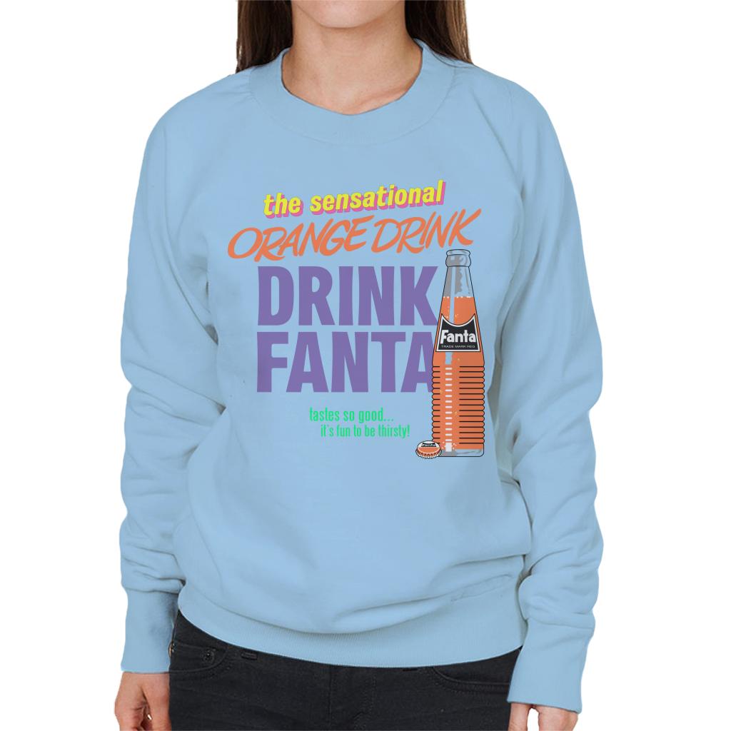 Fanta The Sensational Orange Drink Women's Sweatshirt product image 4