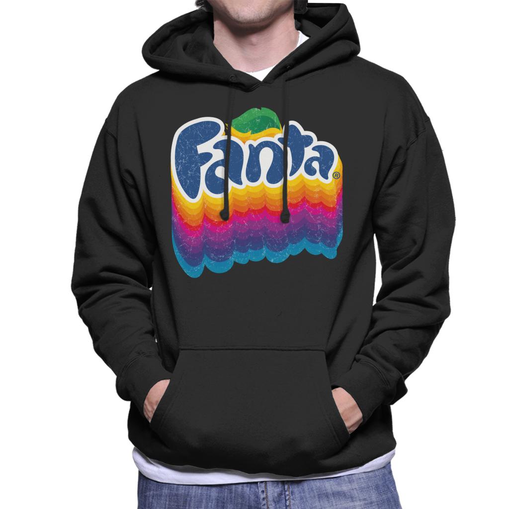 Fanta Rainbow Logo Men's Hooded Sweatshirt product image 1