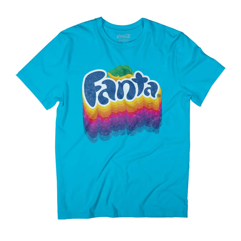 Fanta Rainbow Logo Men's T-Shirt product image 1