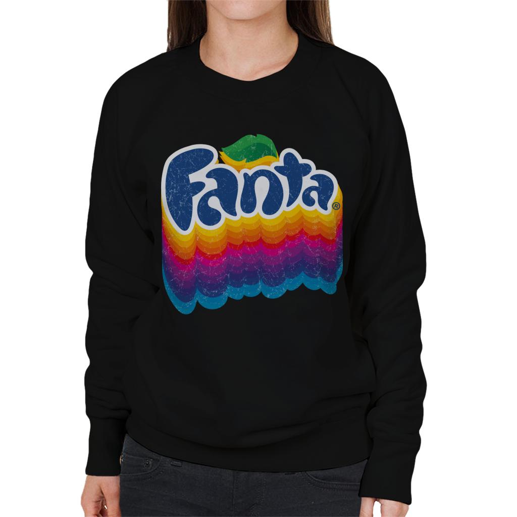Fanta Rainbow Logo Women's Sweatshirt product image 1