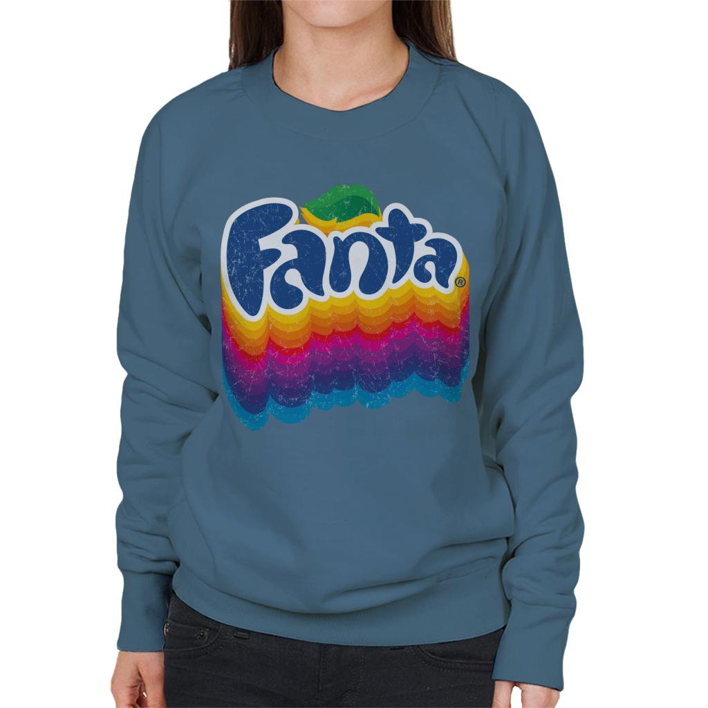 Fanta Rainbow Logo Women's Sweatshirt product image 4