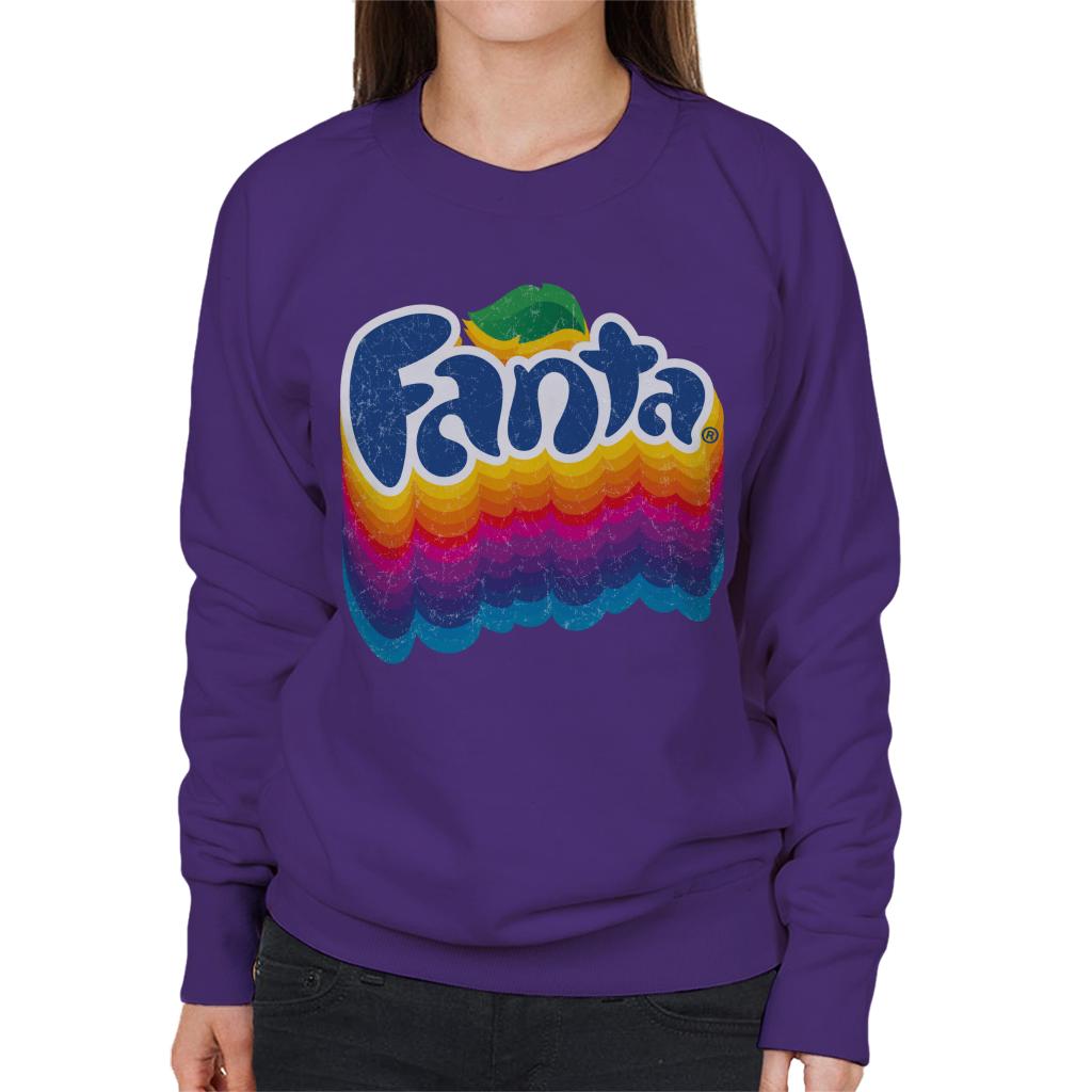 Fanta Rainbow Logo Women's Sweatshirt product image 6