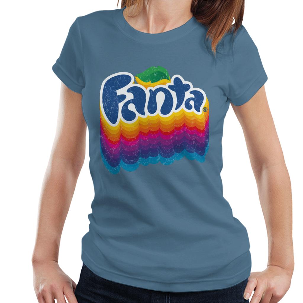 Fanta Rainbow Logo Women's T-Shirt product image 4