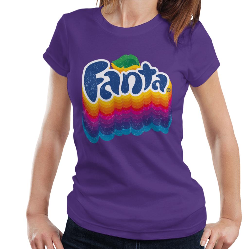 Fanta Rainbow Logo Women's T-Shirt product image 6