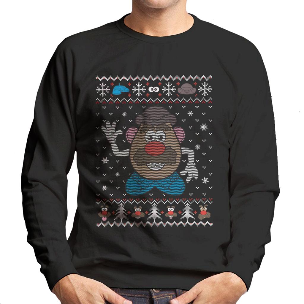 Mr Potato Head Christmas Men's Sweatshirt product image 1