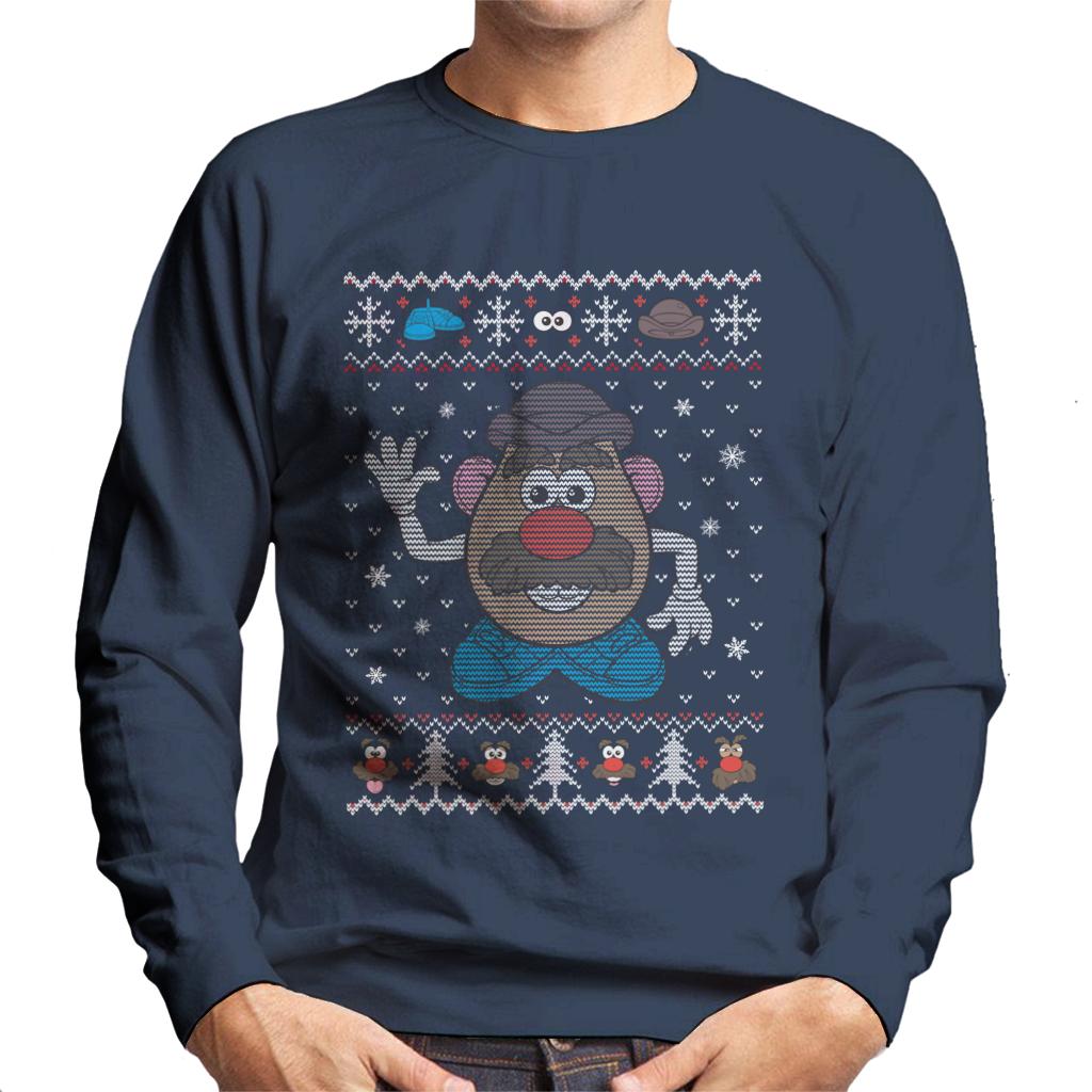 Mr Potato Head Christmas Men's Sweatshirt product image 4