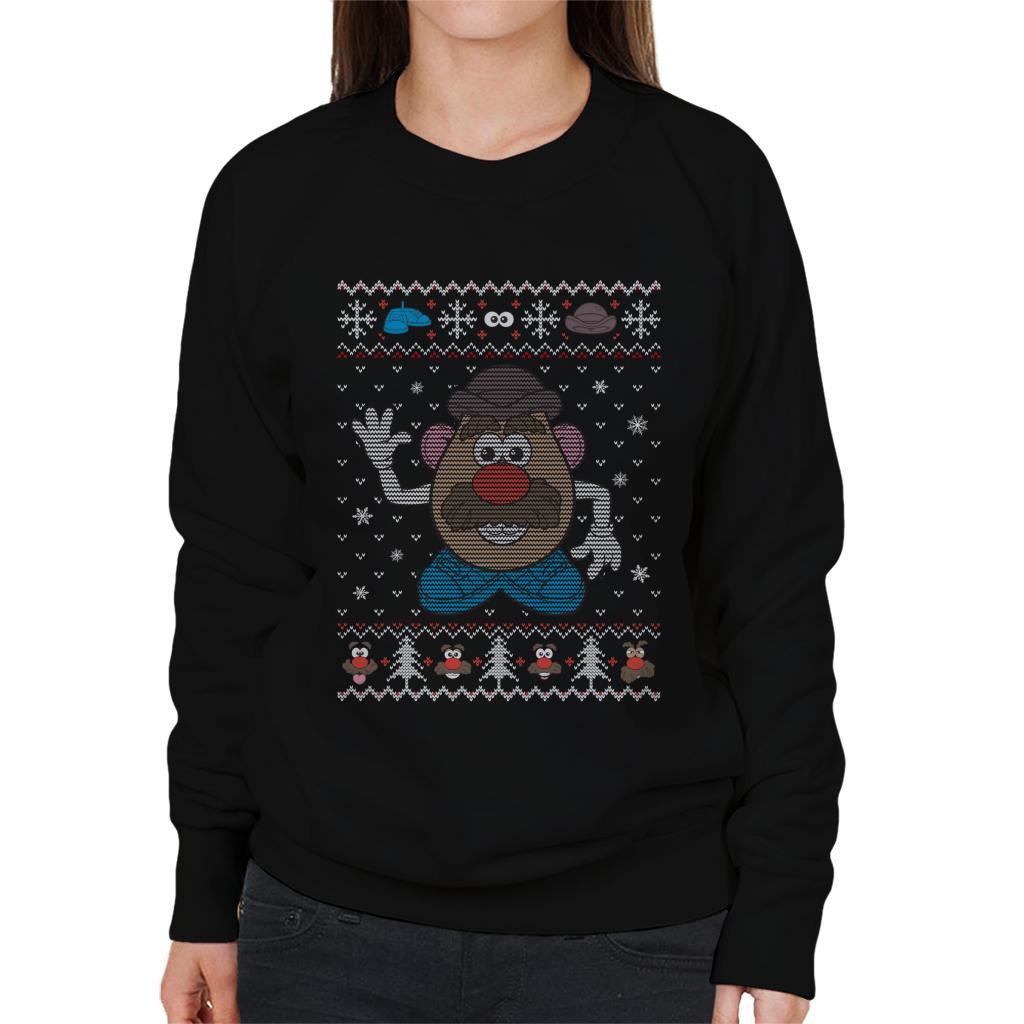 Mr Potato Head Christmas Women's Sweatshirt product image 1