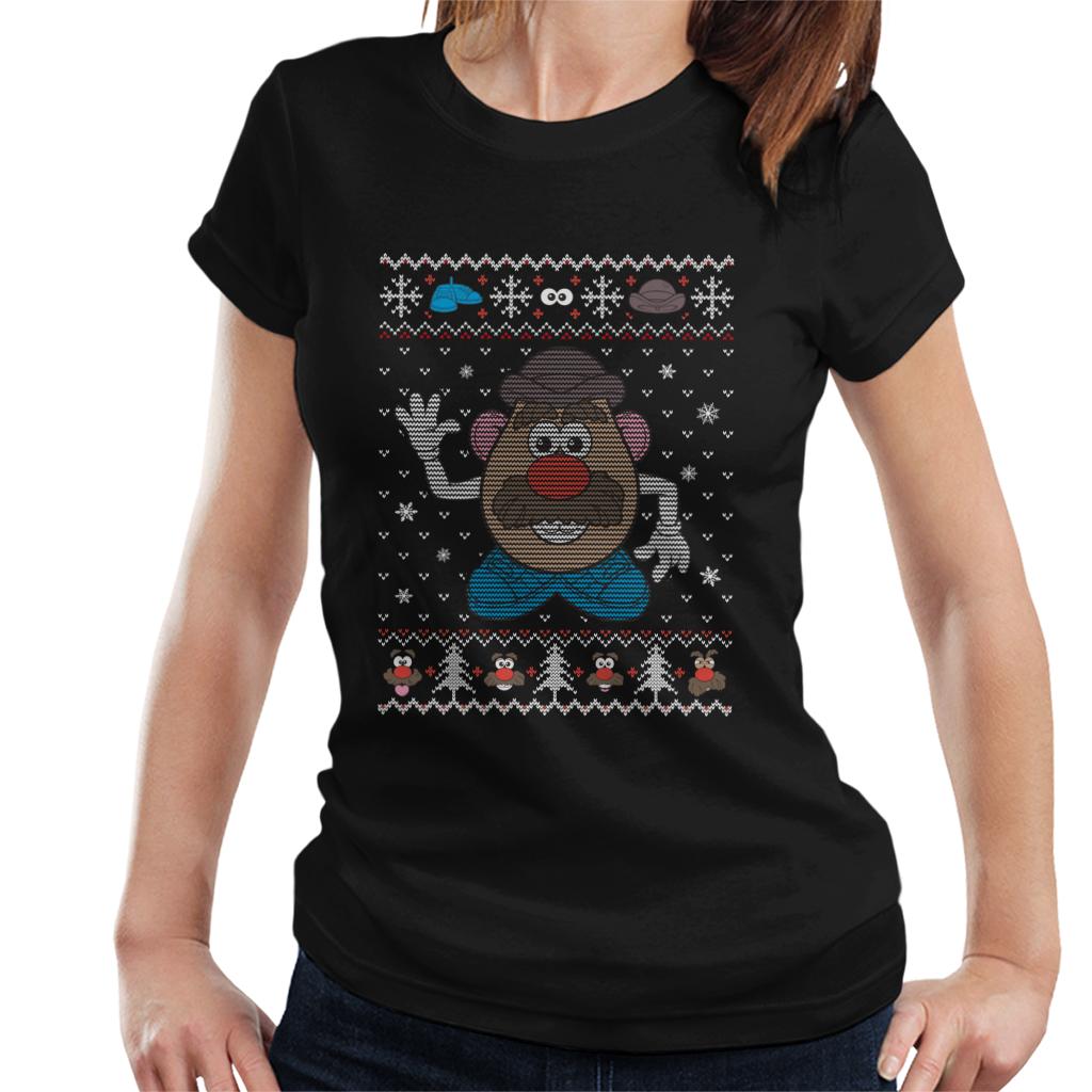 Mr Potato Head Christmas Women's T-Shirt product image 1