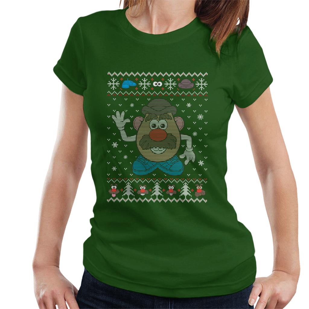 Mr Potato Head Christmas Women's T-Shirt product image 6