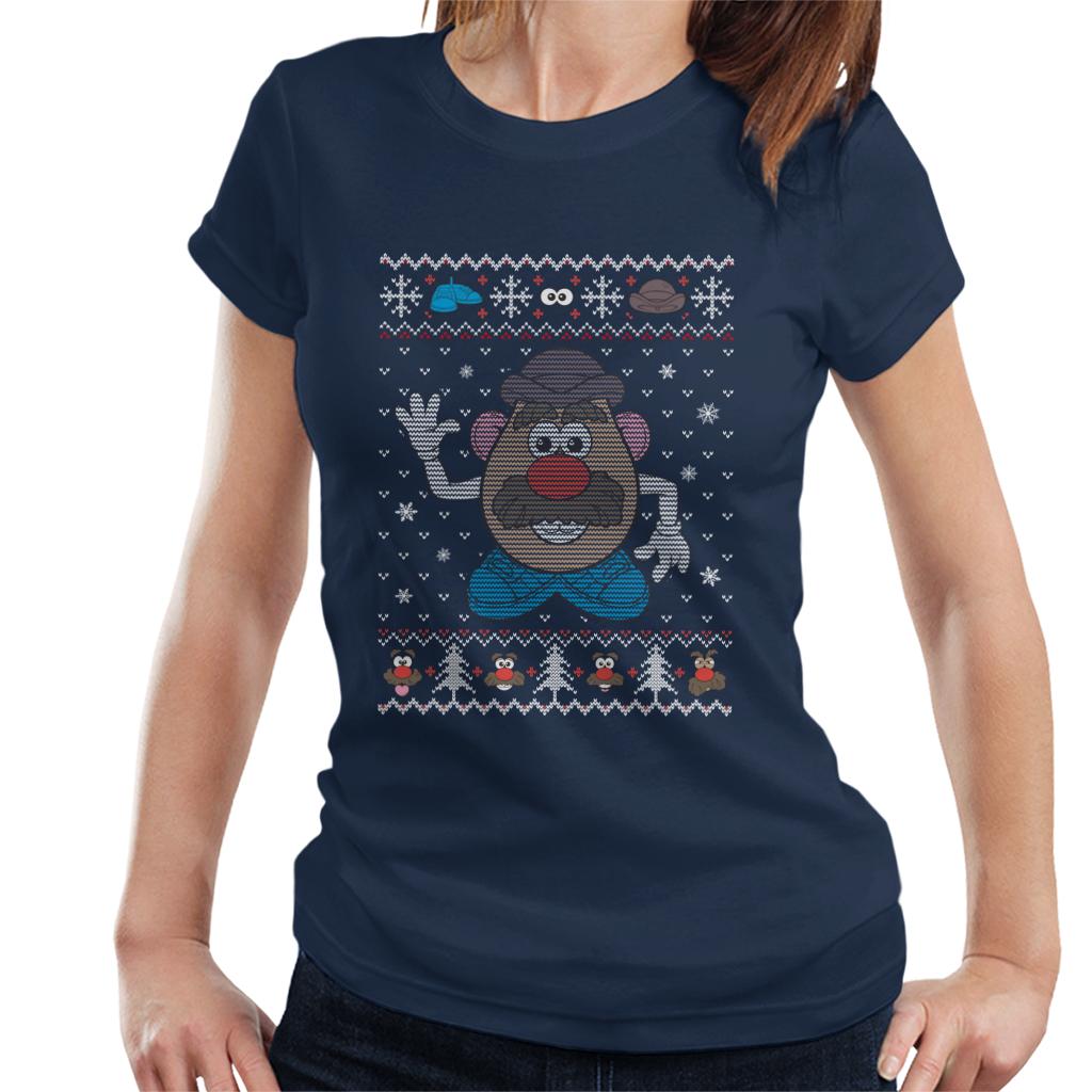 Mr Potato Head Christmas Women's T-Shirt product image 4