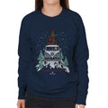 Volkswagen Driving Home Christmas Camper Women's Sweatshirt product image 1