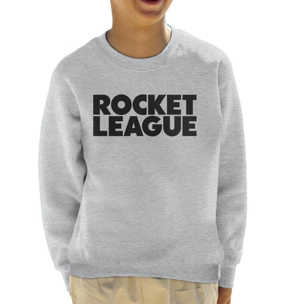 Rocket League Black Classic Logo Kid's Sweatshirt product image 1