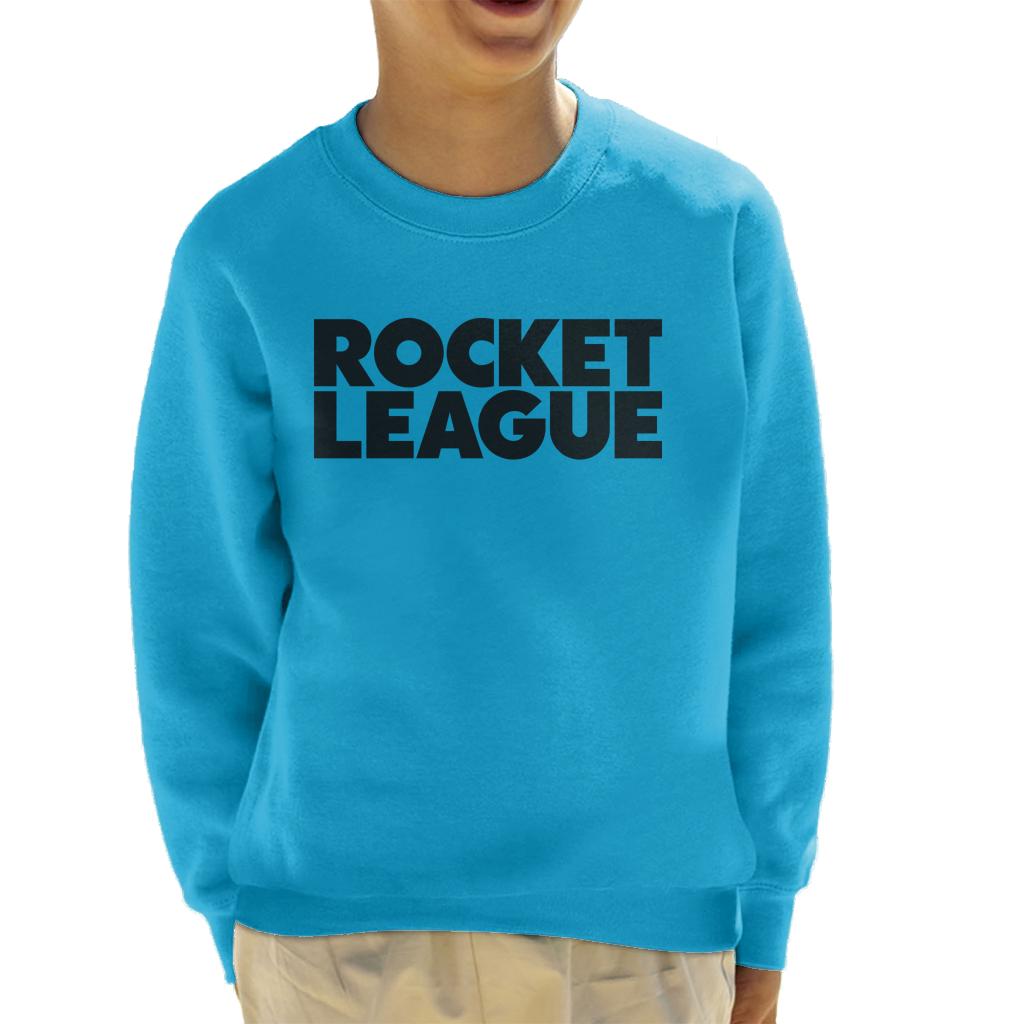 Rocket League Black Classic Logo Kid's Sweatshirt product image 4