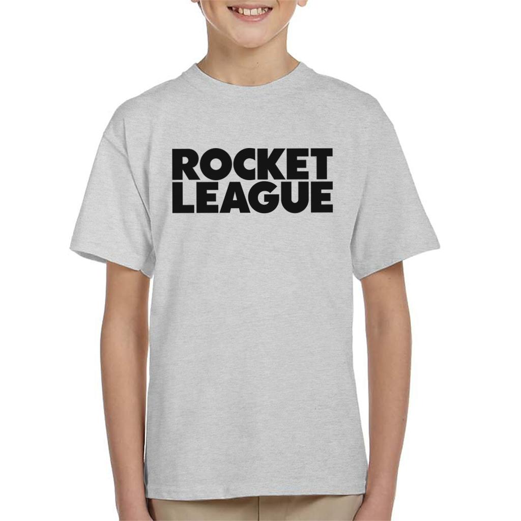 Rocket League Black Classic Logo Kid's T-Shirt product image 1