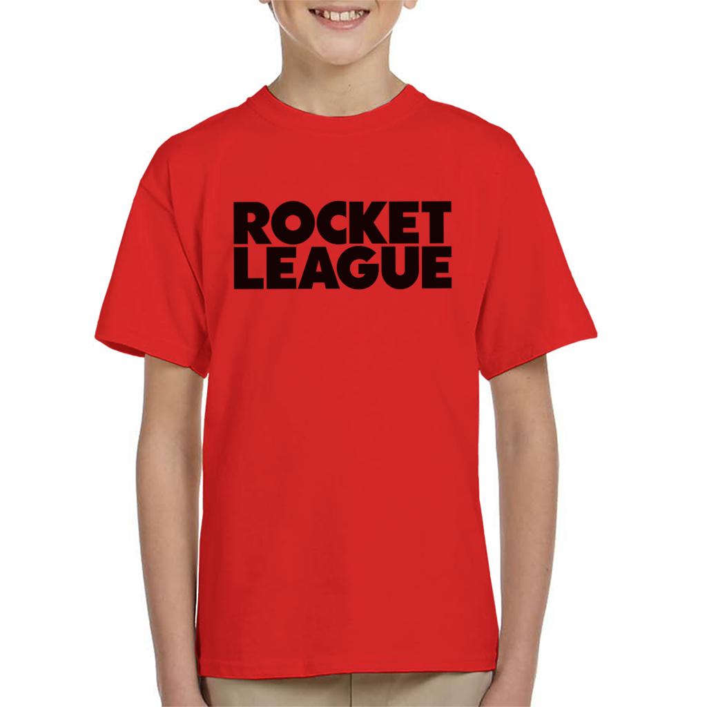 Rocket League Black Classic Logo Kid's T-Shirt product image 8