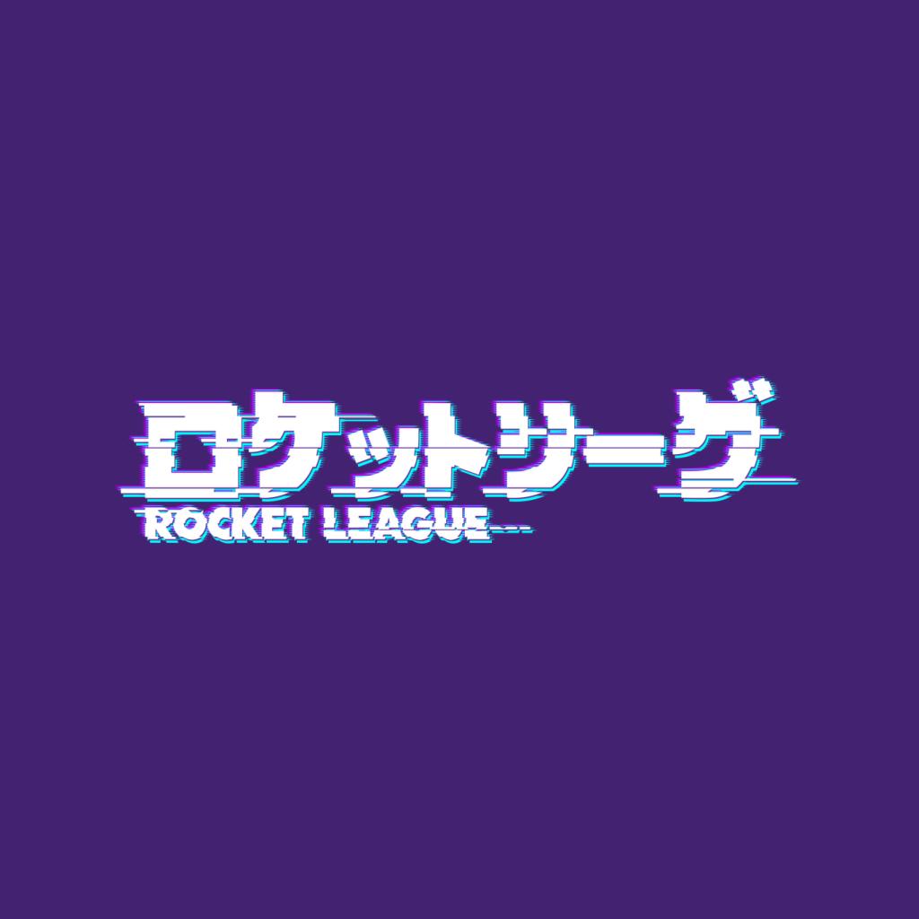Rocket League Light Tokyo Glitch Logo Kid's T-Shirt product image 7