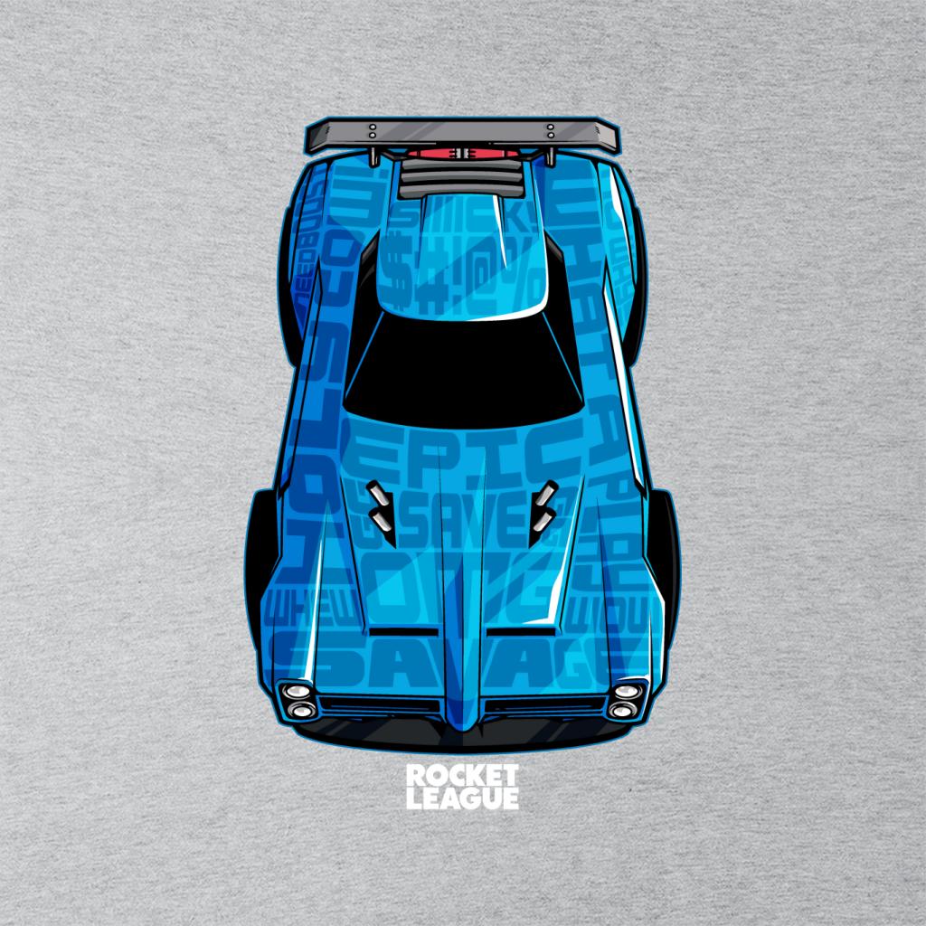 Rocket League Blue Dominus Kid's Hooded Sweatshirt product image 5