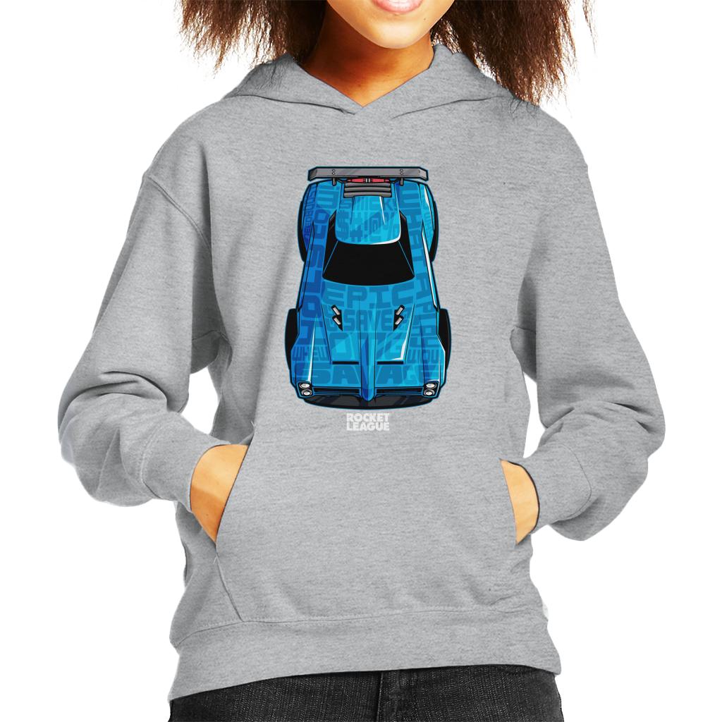 Rocket League Blue Dominus Kid's Hooded Sweatshirt product image 4