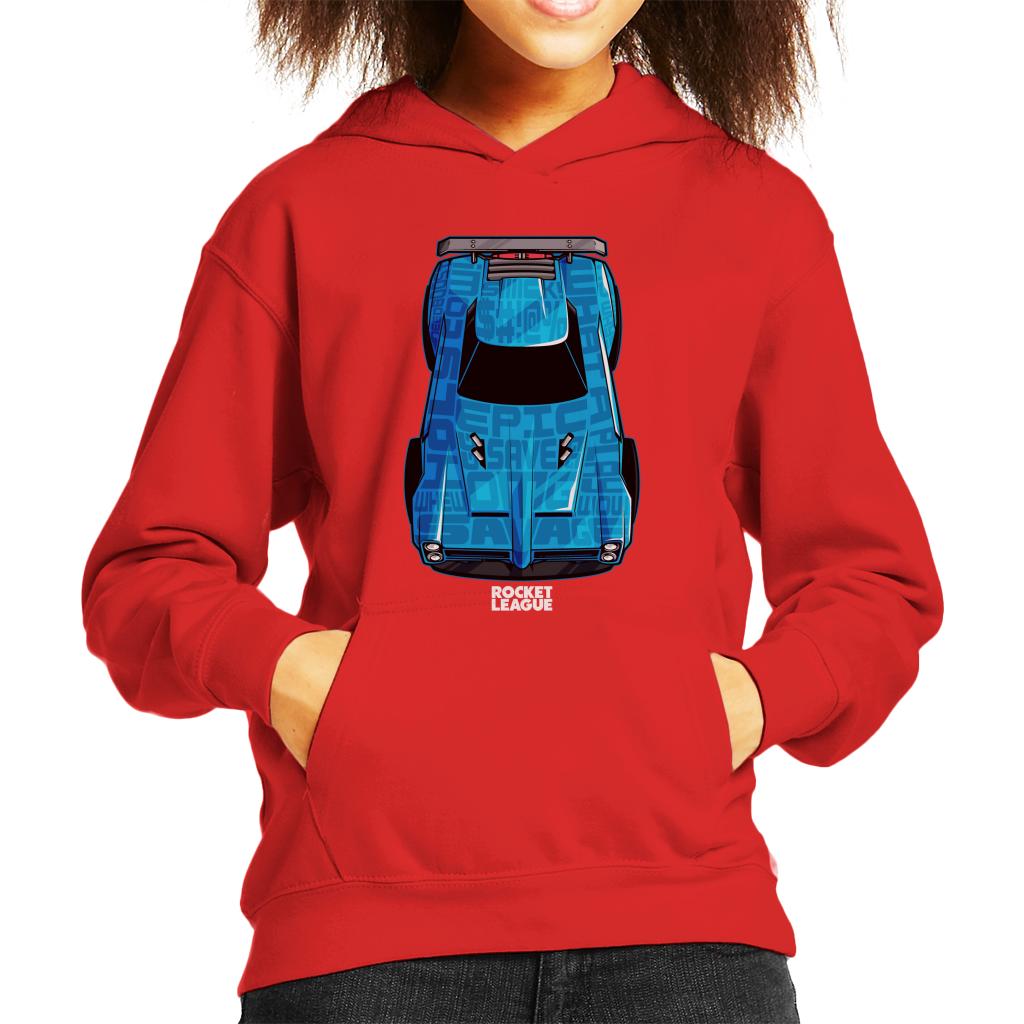 Rocket League Blue Dominus Kid's Hooded Sweatshirt product image 8