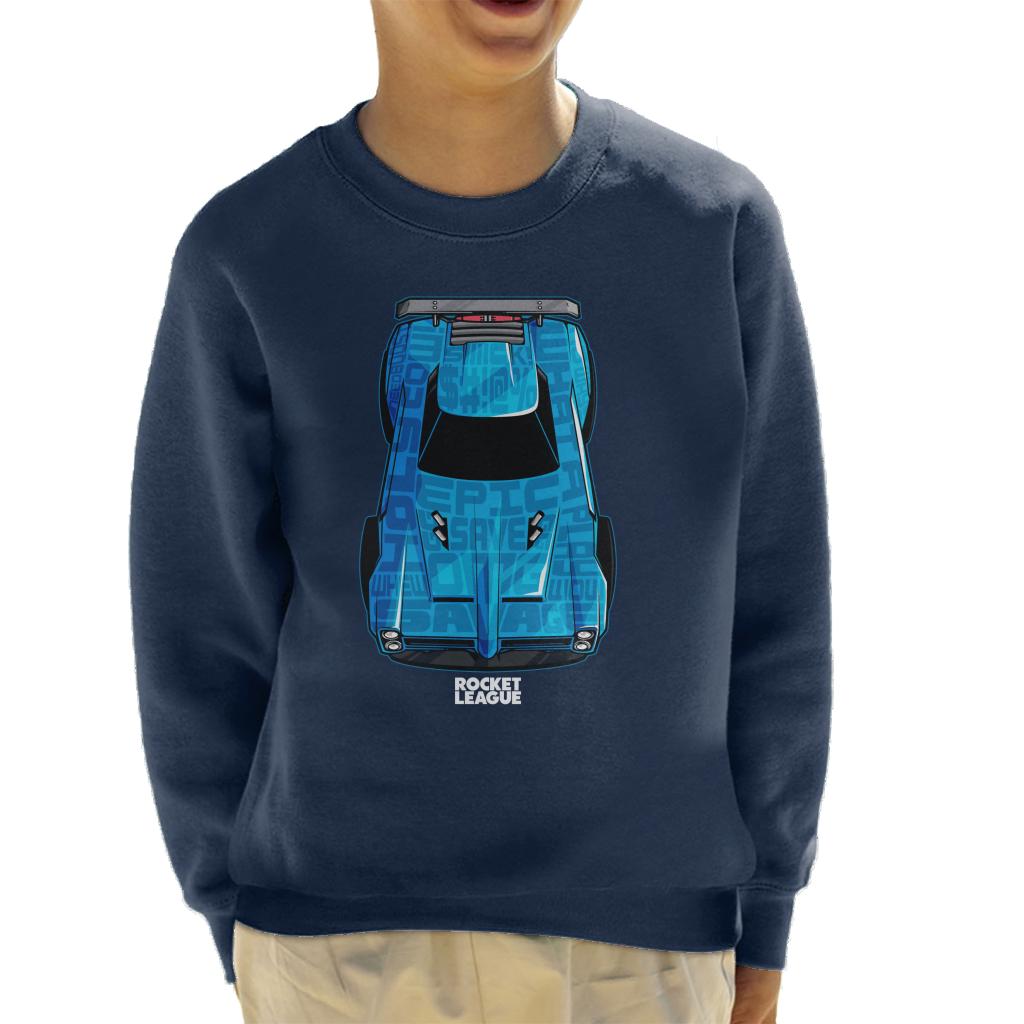 Rocket League Blue Dominus Kid's Sweatshirt product image 6