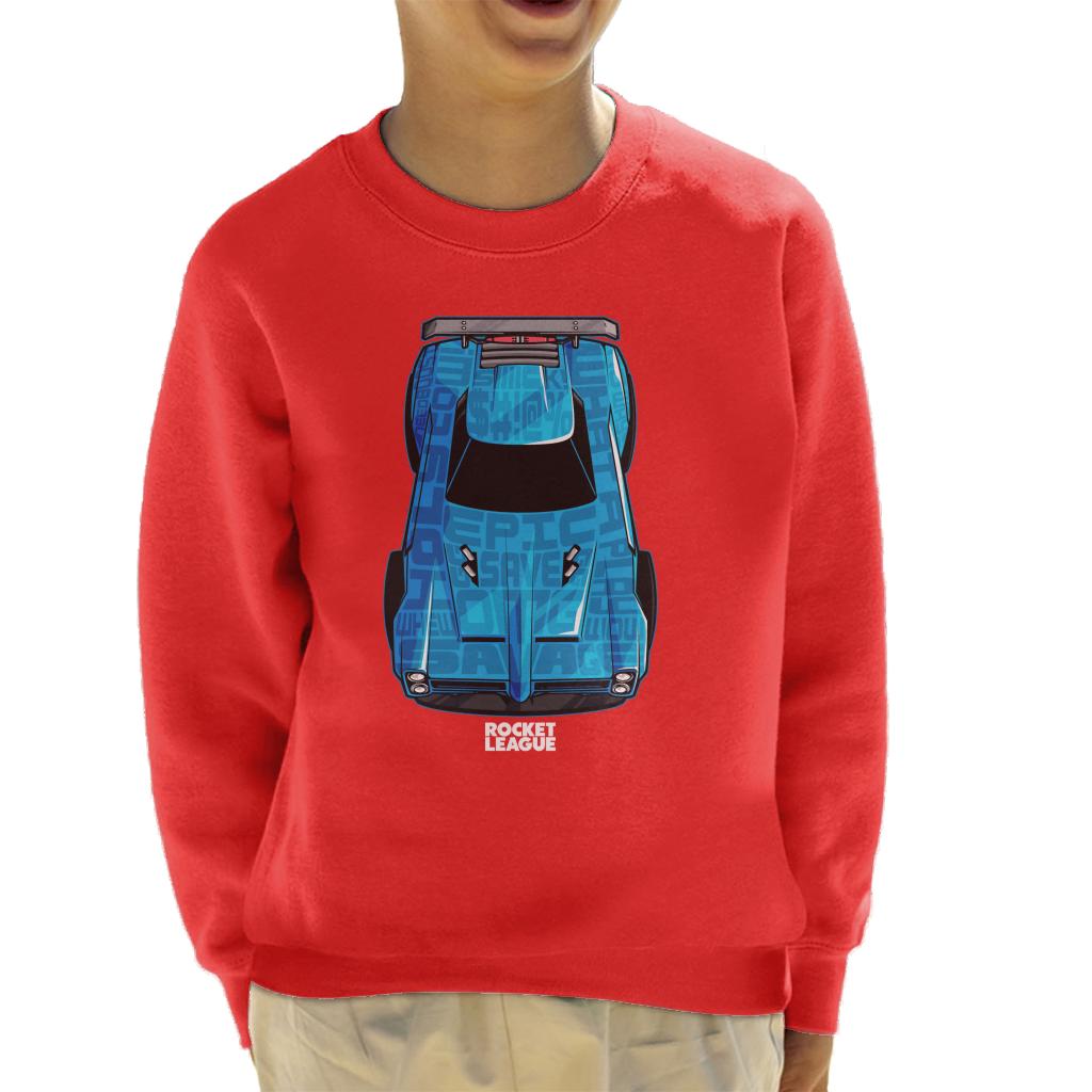 Rocket League Blue Dominus Kid's Sweatshirt product image 8