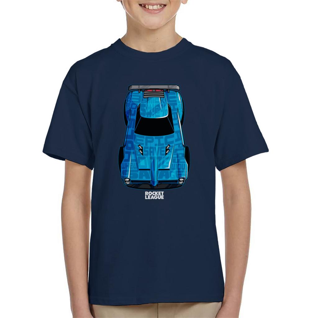 Rocket League Blue Dominus Kid's T-Shirt product image 6