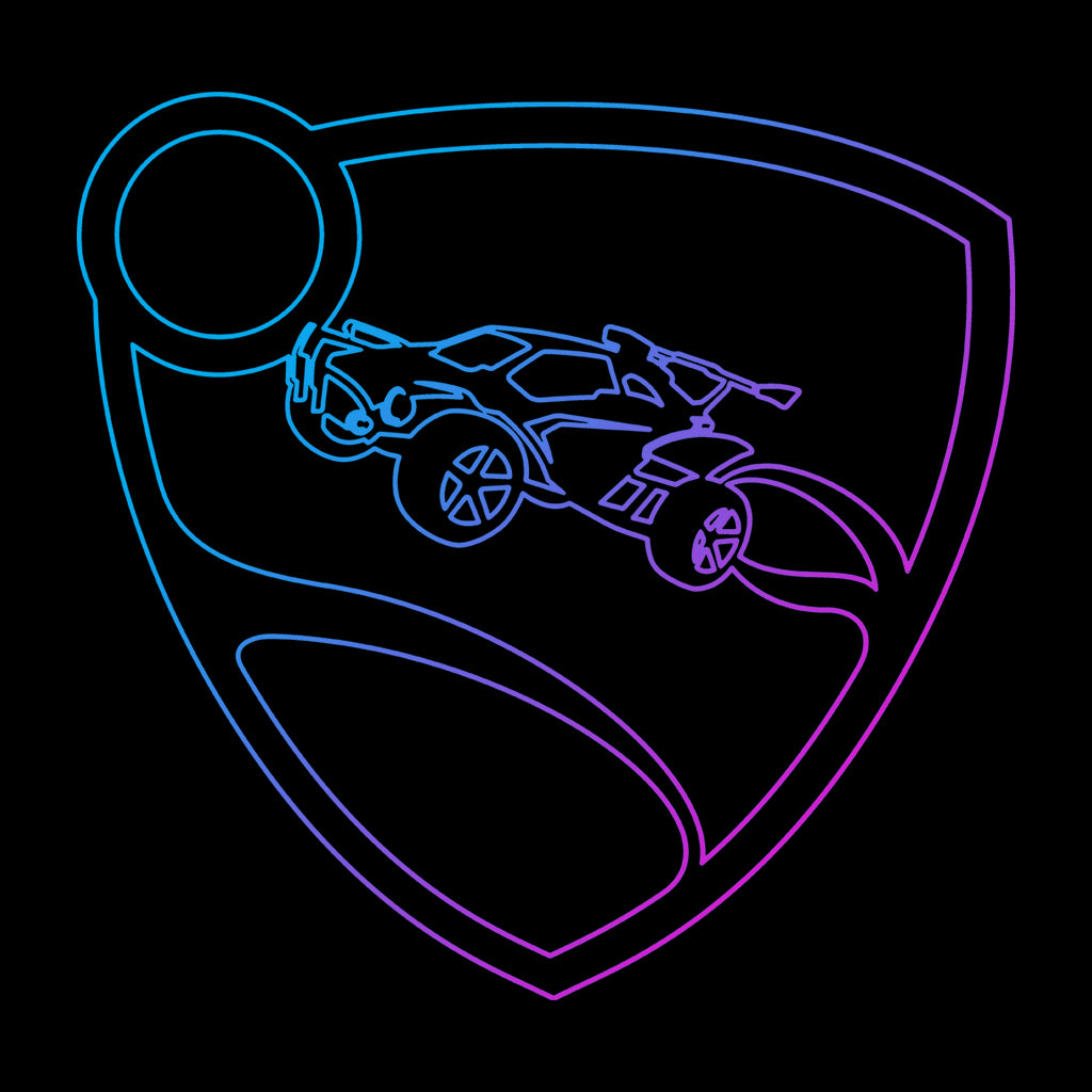 Rocket League Glowing Shield Logo Kid's Sweatshirt product image 2