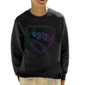 Rocket League Glowing Shield Logo Kid's Sweatshirt product image 1