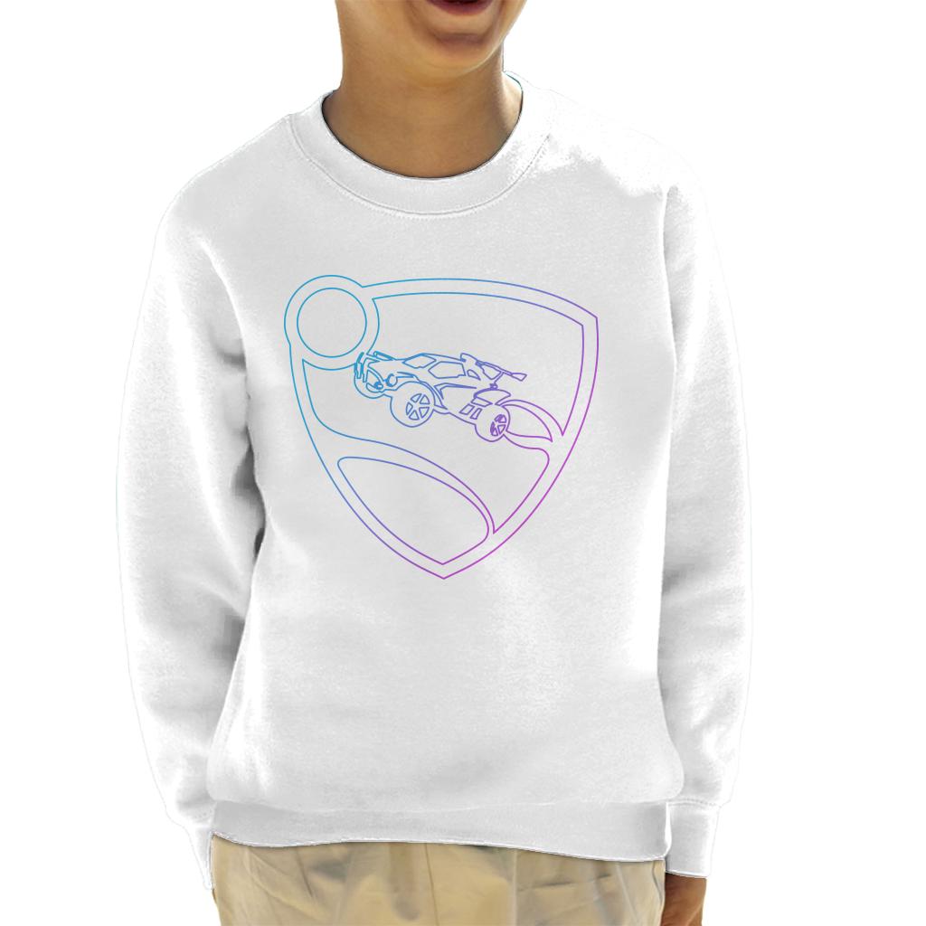 Rocket League Glowing Shield Logo Kid's Sweatshirt product image 6