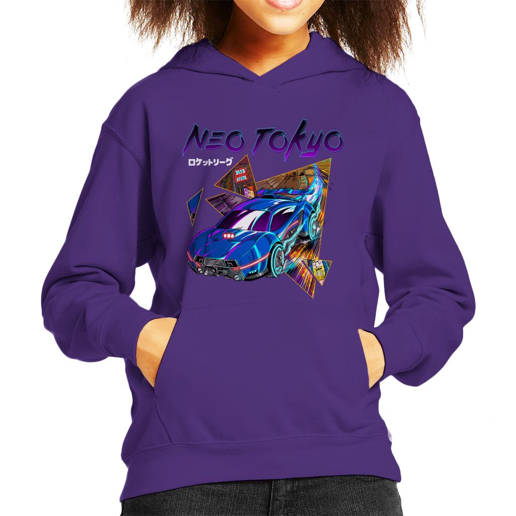 Rocket League Masamune Neo Tokyo Kid's Hooded Sweatshirt product image 6