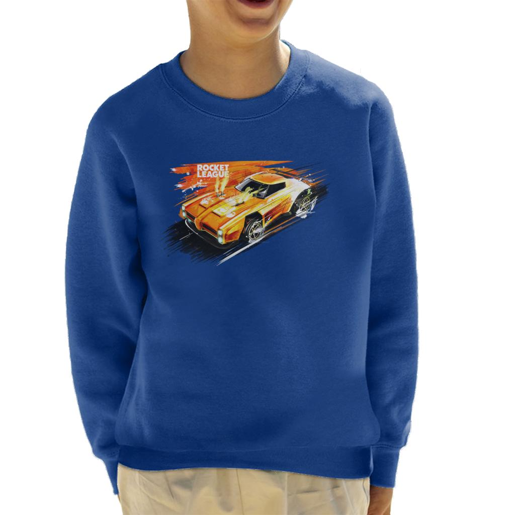 Rocket League Dominus Fire Kid's Sweatshirt product image 1