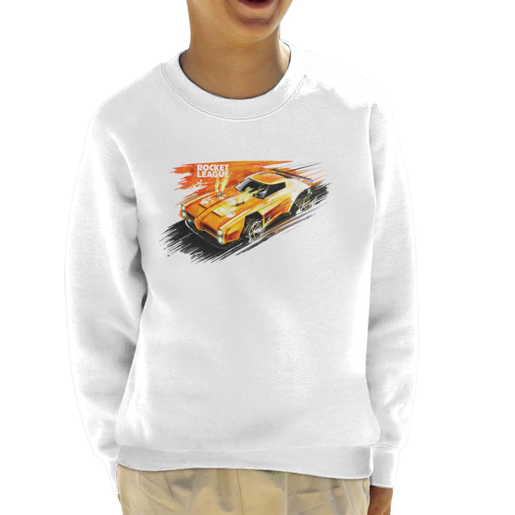 Rocket League Dominus Fire Kid's Sweatshirt product image 8