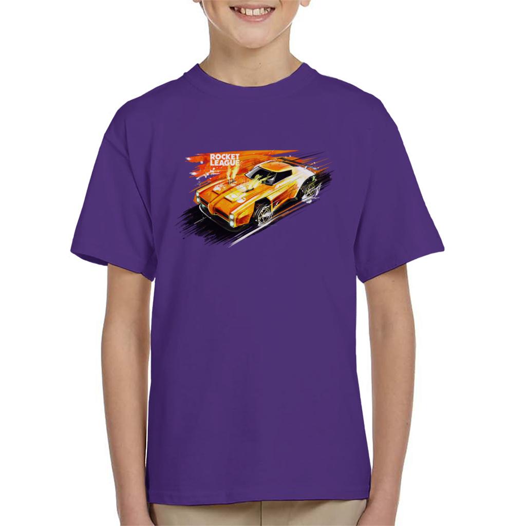 Rocket League Dominus Fire Kid's T-Shirt product image 8