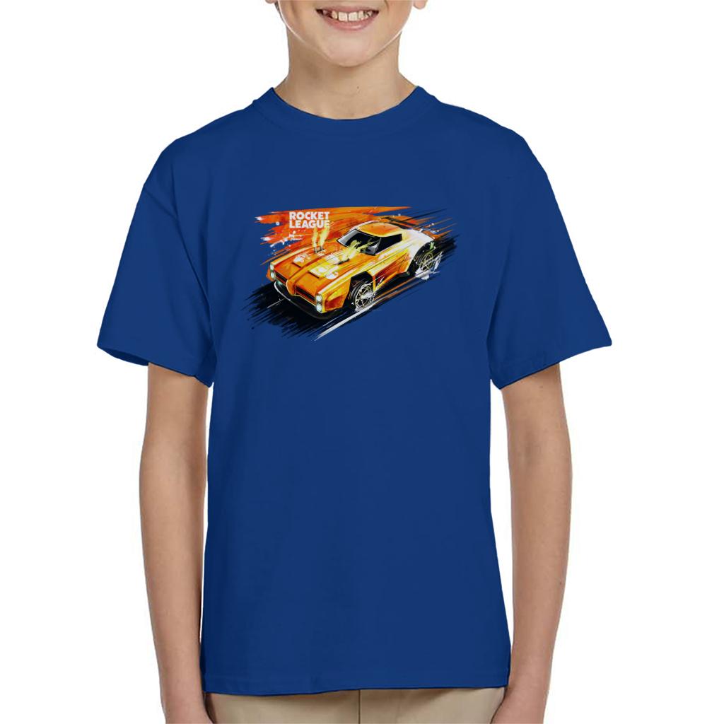 Rocket League Dominus Fire Kid's T-Shirt product image 4