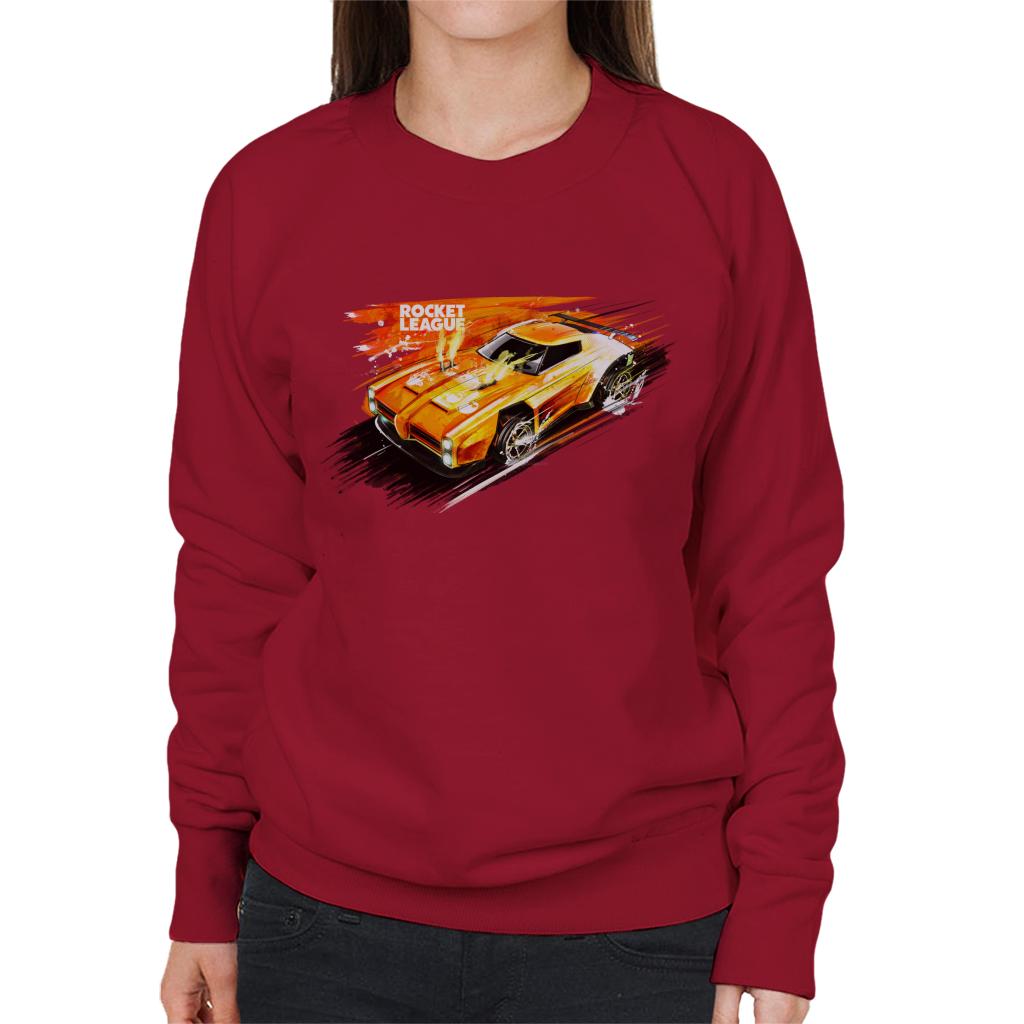Rocket League Dominus Fire Women's Sweatshirt product image 8