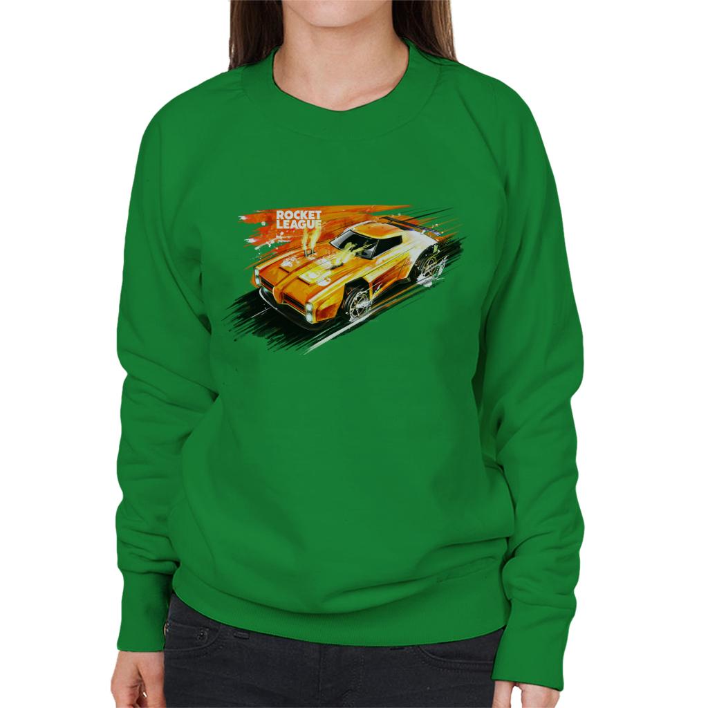 Rocket League Dominus Fire Women's Sweatshirt product image 6