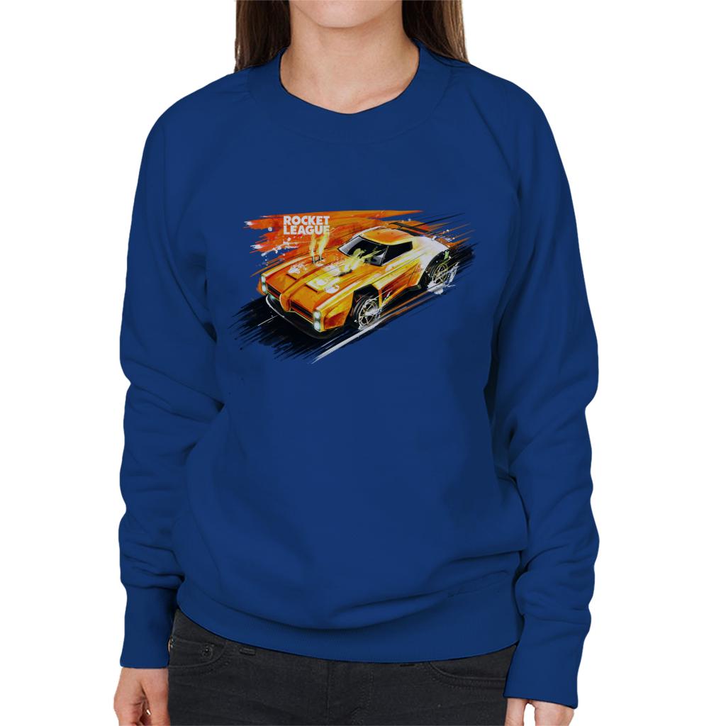 Rocket League Dominus Fire Women's Sweatshirt product image 4