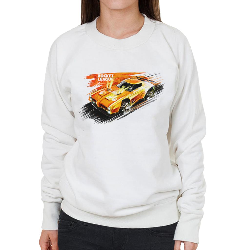 Rocket League Dominus Fire Women's Sweatshirt product image 1