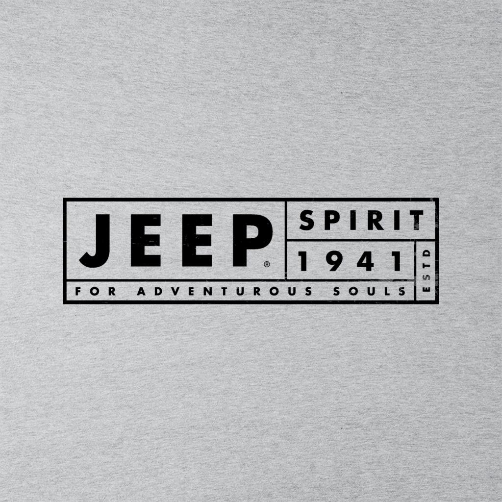 Jeep Spirit 1941 Estd For Adventurous Souls Dark Logo Men's product image 2